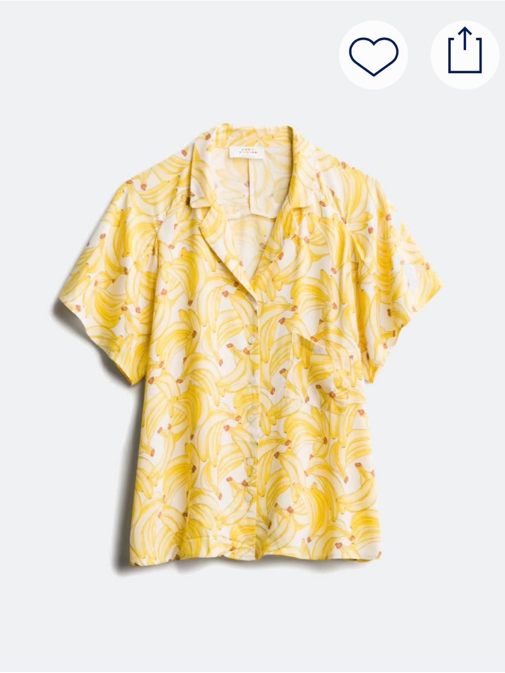 Katie Sturino Zerop Banana Print Top